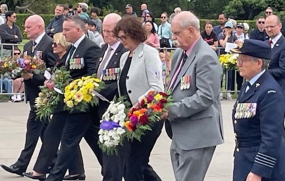 Melbourne Legacy at The Dawn Service at the Shrine of Remembrance